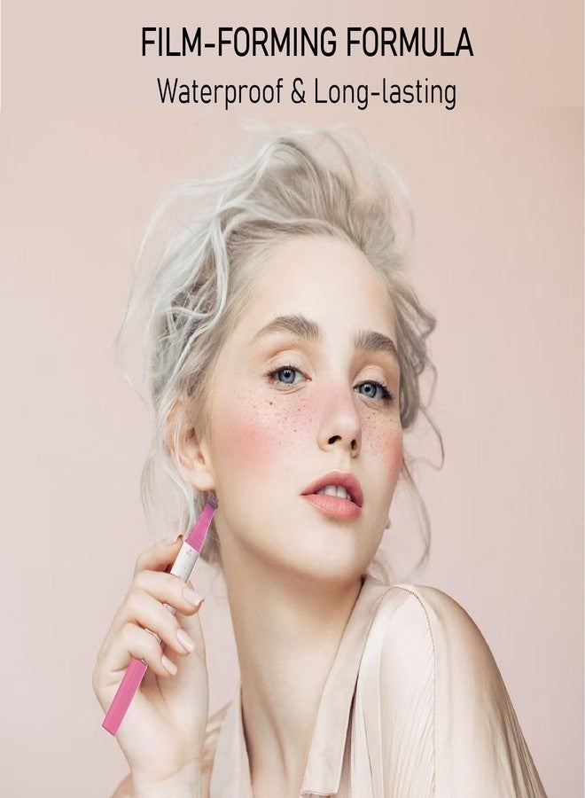 COLORcode Natural Freckle Pen Waterproof with Blush, 2 in 1 Light Brown Freckle Stamp for Fake Freckles & Soft Pink Liquid Blush for Cheeks, Waterproof Long Lasting Natural Sunkissed Makeup - Image 4